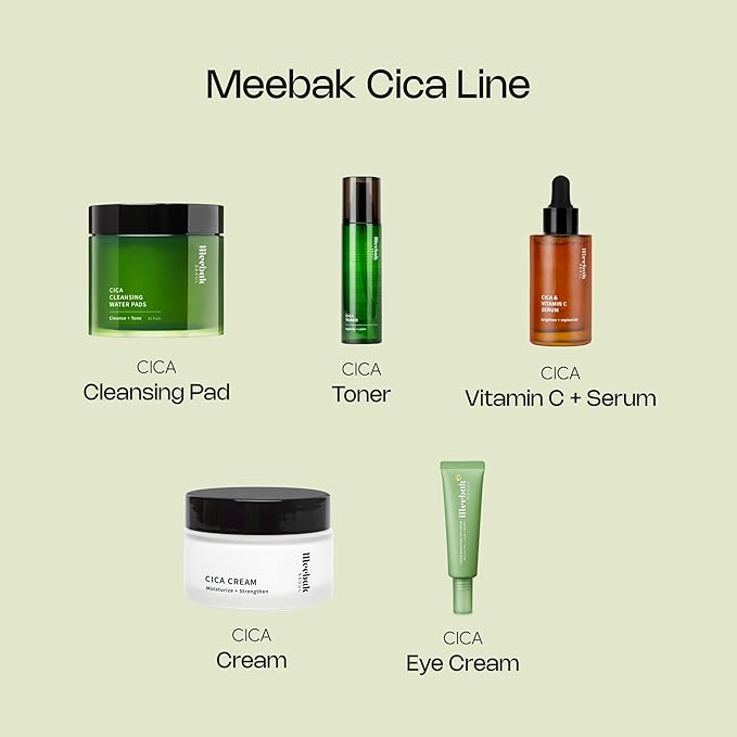 Meebak Eye Cream with Bakuchiol, Caffeine, and Cica – Anti-Aging Under Eye Treatment for Puffiness, Dark Circles, Fine Lines, and Wrinkles, Brightening Daily Eye Cream for Tired Eyes