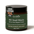 92% Snail Mucin Face Moisturizer Cream Large 7oz with CICA, Squalane & Vitamin E, Hydrating Korean Skin Care, Repair Cream for Soft and Glowy Skin, Acne Skin Care, Centella Asiatica