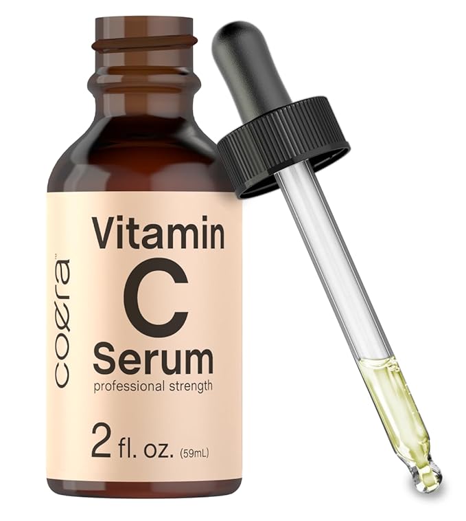 Coera Vitamin C Face Serum | 12% with Ascorbic Acid | 2 fl oz | Hydrating and Moisturizing for Dark Spots | Paraben & SLS Free