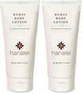 Hanalei Cruelty-Free Kukui Oil Body Lotion – Paraben-Free, Dye-Free Moisturizer with Kukui Nut Oil, Shea Butter & Jojoba for Hydrated, Soft, Nourished Skin – Travel-Friendly Size 80 ml (Pack of 2)