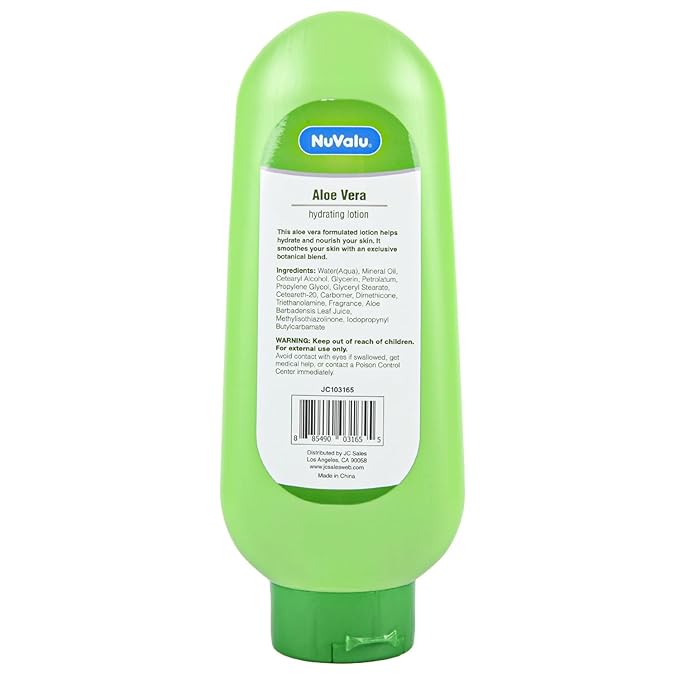 Soothing Hydration Hand & Body Lotion With Cooling Aloe Vera Refreshes Dry Skin, Absorbing, Intense Moisturizing Cream, 18oz, 1 Pack