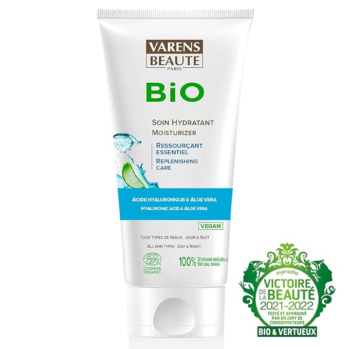 VARENS BEAUTE Moisturizer- 100% Vegan - Cruelty Free - All Skin Types - 1.35 Fl Oz