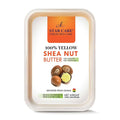 100% Pure Yellow Shea Nut Butter 14oz Unrefined & Raw Natural Moisturizer for Skin Hair & Lips, African Shea Butter Rich in Vitamins & Antioxidants No Added Color or Fragrance