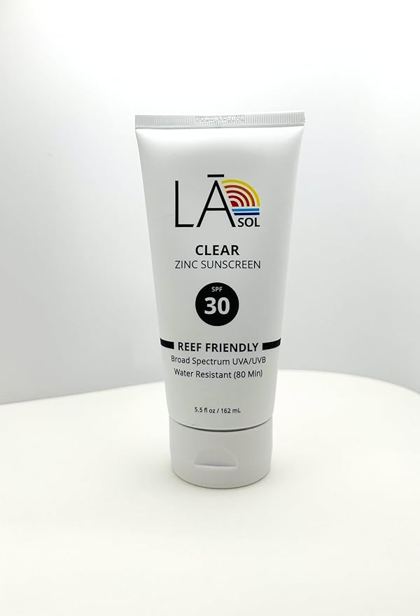 CLEAR Mineral Zinc Sunscreen – Broad Spectrum UVA/UVB SPF 30 (5.5 oz)
