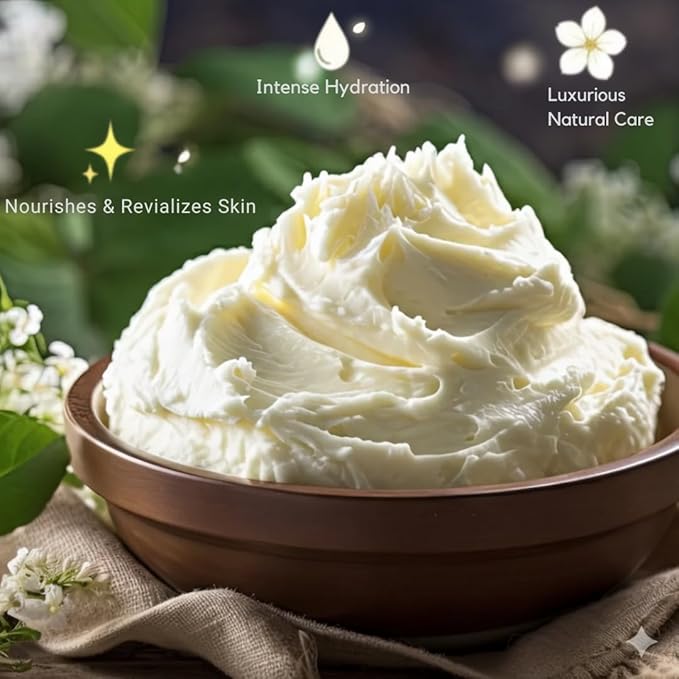Yajna Organic Raw Mango Butter 100% Pure,Natural & Unrefined| Skin Moisturizer For Face, Body & Hair| 1 LBS/450 GM Ivory/White Grade A | DIY Creams, Balms, Lotions, Soaps| Softens Dry & Tough Skin