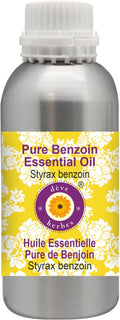 Deve Herbes Pure Benzoin Essential Oil (Styrax Benzoin) Steam Distilled 1250ml (42 oz)