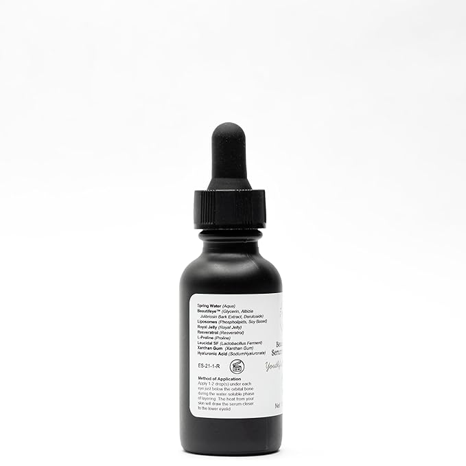 Beautiful Eye Serum with ReguAge®, Lightweight Peptide Support for the Delicate Eye Area. Nourish, protect and improve the thin, tender skin under the eyes. | Garden of Wisdom 1oz