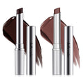 BAISEN DIARY 2PCS Honey Lipstick Tinted Lip Balm - Sheer Hydrating Lipstick for All Skin Tones - Moisturizing Lip Color, Nourishing Lip Balm with a Hint of Natural Black Cherry Tint (Black & Nude)