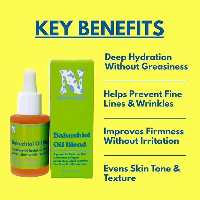 Organic Bakuchiol Facial Oil | Natural Retinol Alternative