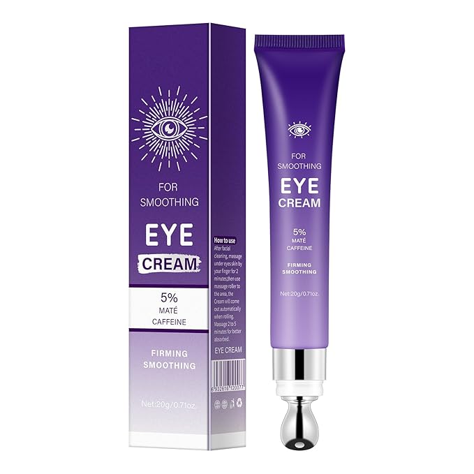 Caffeine Eye Stick Cream Reduces Fine Lines,Dark Circles,Anti-Wrinkle,Hydrating Eye Balm for Puffy Eyes,Softens& Nourish Skin