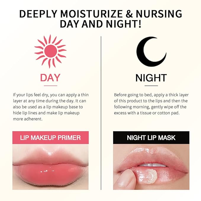 Sleeping lip mask, Repairing Lip Balm, Long-Lasting Nourish & Hydrate Lip mask, Hydrating, Moisturizing Lip Skin Care, Improve Lip Color, Reduce Lip Lines Anti-chapped Lip Cream (02# Berry)