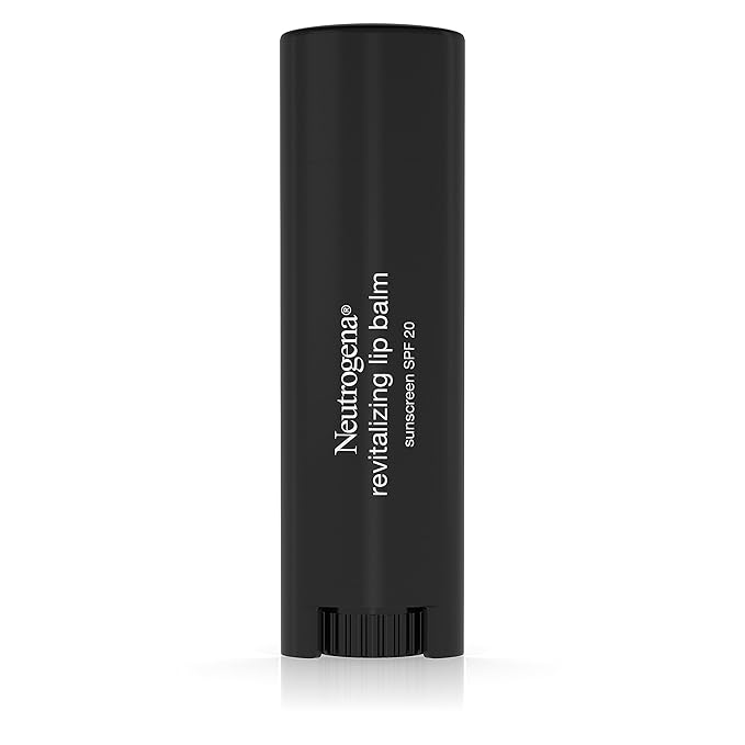 Neutrogena Lip Balm, Revitalizing Moisturizing Tinted SPF 20 | Sunny Berry | Pack of 2 | .15 oz | Soothing