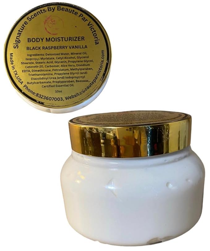 Body Moisturizers/Butters (Black Raspberry Vanilla), 10.00 Ounce (Pack of 1)