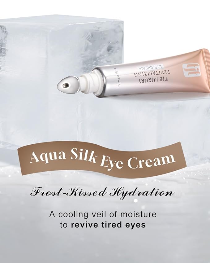 TJE Caffeine Eye Cream, Under Eyes Cream with Hyaluronic Acid & Vitamin E, Under eye Treatment Serum for Women & Men - 15 g