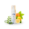 Organic Face Cleansing Foam (150 mL) – Gentle Foaming Cleanser with Aloe Vera & Licorice, Sulfate-Free, COSMOS Organic, For Sensitive Skin