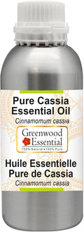 Greenwood Essential Pure Cassia Essential Oil (Cinnamomum Cassia) Steam Distilled 1250ml (42.2 oz)