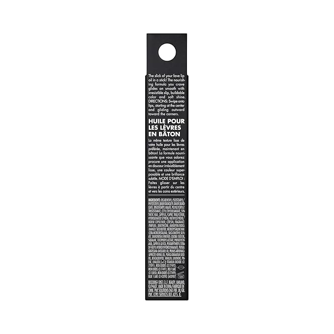 e.l.f. Glow Reviver Slipstick, Tinted Lip Oil Stick, Non-Sticky & Hydrating For A Soft-Shine Finish, Vegan & Cruelty-Free, Mauve Mentality