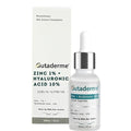 Zinc 1% + Hyaluronic Acid 10% - Advanced Anti-Aging Serum for Face -Balance Oily Skin, Minimizes Pores & Smooths Fine Lines - Deep Hydration Serum for All Skin Types - 1 Fl Oz