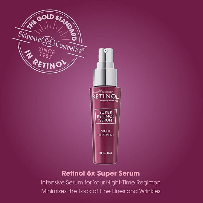 LIVAURA Retinol 6X Super Retinol Serum – Intensive Formula Accelerates Skin Renewal While You Sleep – Targets Fine Lines, Wrinkles, Dark Spots, Pores & Blemishes to Restore Beautiful, Glowing Skin