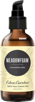 Edens Garden Meadowfoam Carrier Oil- 100% Pure Premium Cold Pressed & Hexane Free, Natural Moisturizer for Face, Skin, Body, Hair, Scalp, Lip & Nail Care, Diluting Essential Oils 118 ml (4 fl oz)