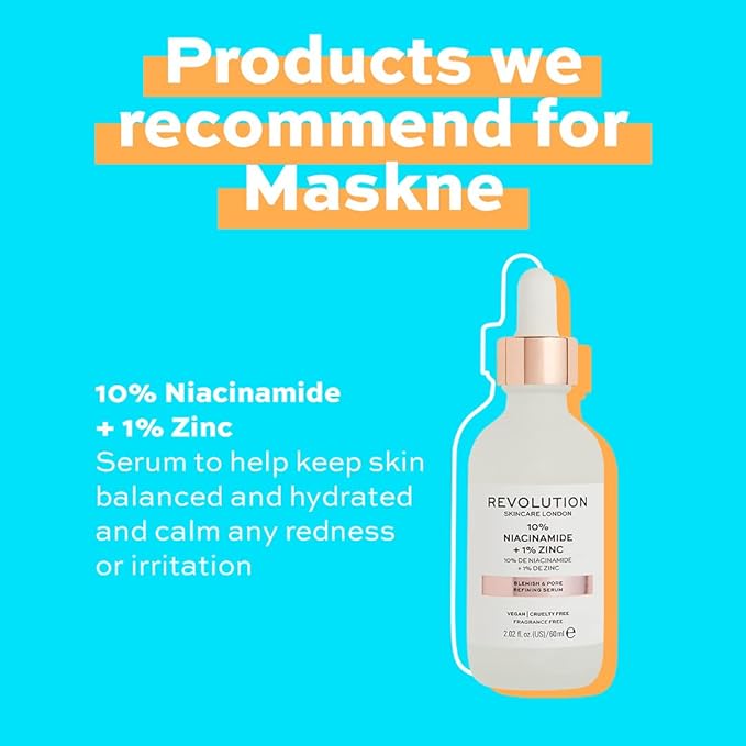 Revolution Skincare 15% Niacinamide Blemish & Pore Refining Serum, Targets Blemishes and Large Pores, Vegan & Cruelty Free, 1.01fl.oz/30ml