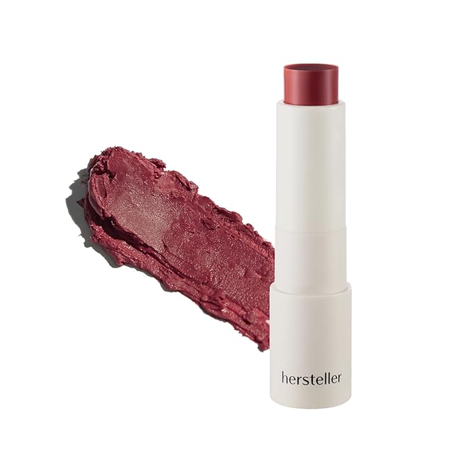 hersteller Nearby Recharging Lip Balm Vegan Butter Complex Intensive Moisturizing Treatment for Dry Lips and Cheek Natural Healthy (Mauve)