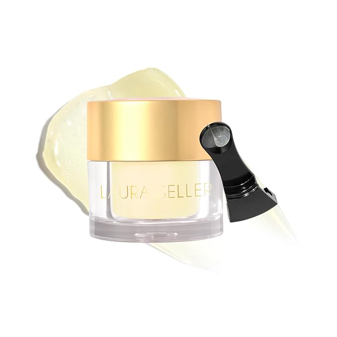 LAURA GELLER NEW YORK Hydrating Lip Mask – Deep Moisture Lip Treatment for Dry, Chapped Lips with Jojoba Oil & Shea Butter – Includes Applicator – Lavender
