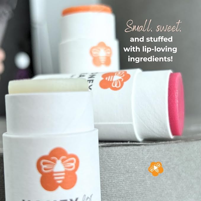 Manuka Honey Lip Balm 15+ UMF – Ultra-Hydrating Formula with Beeswax, Castor Oil & Organic Coconut Oil | 12+ Hour Moisture | Eco-Friendly Recyclable Tube | 0.25 oz / 7 g (Natural)