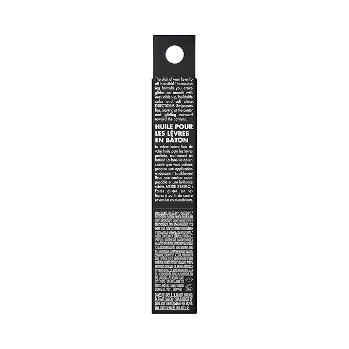 e.l.f. Glow Reviver Slipstick, Tinted Lip Oil Stick, Non-Sticky & Hydrating For A Soft-Shine Finish, Vegan & Cruelty-Free, Tanger-sheen