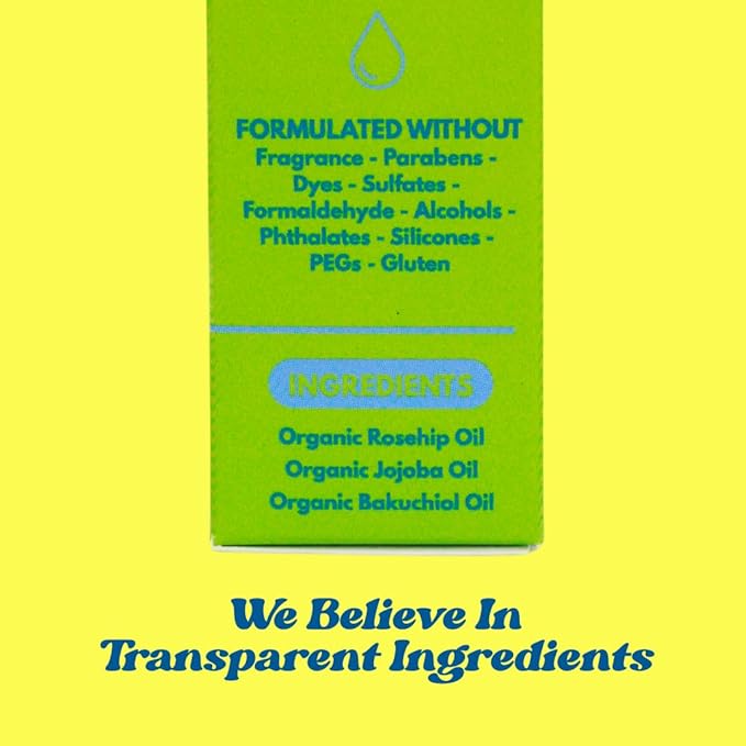 Organic Bakuchiol Facial Oil | Natural Retinol Alternative