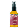 Badger Rose Face Cleansing Oil, Organic Facial Oil Cleanser & Makeup Remover, Oil Cleansing Method, Non-Greasy Moisturizing Skin Balancing Gentle Face Cleanser w/Pure Rose Oil, 2 fl oz Glass Bottle