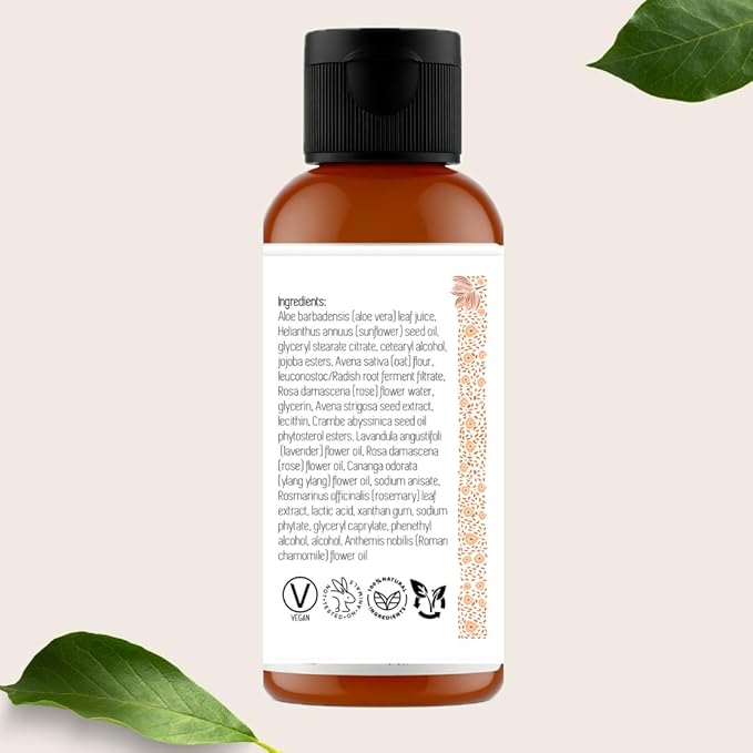 Exfoliating Face Scrub for Dry & Sensitive Skin – Gentle Oatmeal Facial Exfoliator & Cleanser, Soothing Milky Oat Polish, Hydrating Physical Scrub – Boho Aromatic