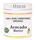 Organic Raw Avocado Butter 100% Pure,Natural & Unrefined| Skin Moisturizer For Face, Body & Hair| 1 LBS/450 GM Ivory / White Grade A | DIY Creams, Balms, Lotions, Soaps| Softens Dry & Tough Skin