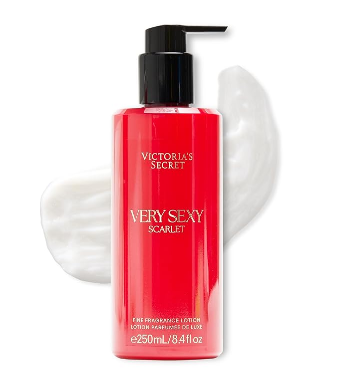 Victoria's Secret Very Sexy Scarlet Fragrance Lotion, Body Lotion for Women (8.4 oz)