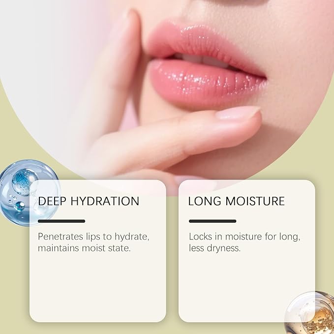 Lip Mask for Overnight Repair - Hydrating Lip Sleeping Mask with Vitamin E & Coconut Extract - Moisturizing Lip Balm Pack for Dry Lips, Non-Sticky Honeybalm Formula (Multiple)