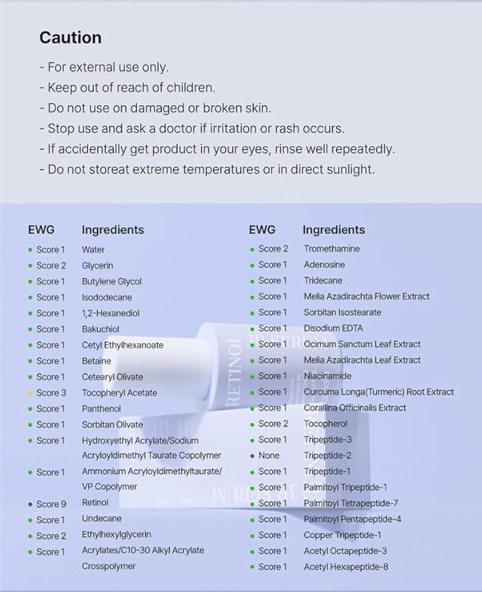 V'anhalla Retinol 3R Serum 1.01 fl.oz. | Vegan, Wrinkle Care, Gentle Retinol, Peptide Complex, Bakuchiol, Night Repair for Smoother & Firmer Skin