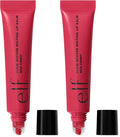 e.l.f. Glow Reviver Melting Lip Balm, Hydrating Tinted Lip Balm For A Glossy Finish & Soft, Supple Lips, Vegan & Cruelty-Free, Wild Cherry, (Pack of 2)