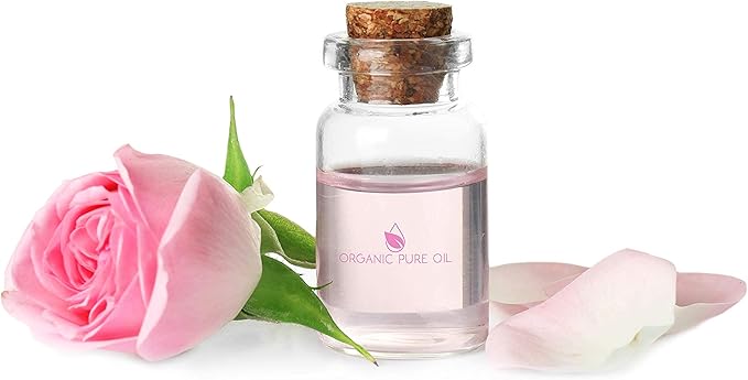 Rose Hydrosol Water, Pure Rosewater Spray Mist Bulk, Hydrating Face Toner Rose Water for Skin and Hair Linen Spray for Sheets Room Freshener Body Spray Refill By Organic Pure Oil, 32 oz