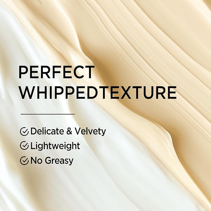 Vanilla Whipped Body Butter for Vanilla Scent Whipped Body Butter for Women, Shea Body Moisturizer for Dry Skin, Gentle Hydration with Long Lasting Moisture-3.4 floz+6.8 floz