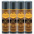 Untamed Organics Pure Tallow Lip Balm | 100% Grass-Fed Beef Tallow and Organic Beeswax | Moisturizing Lip Care for Dry, Chapped Lips | Hypoallergenic, Fragrance-Free | Handcrafted in USA | 4-Pack