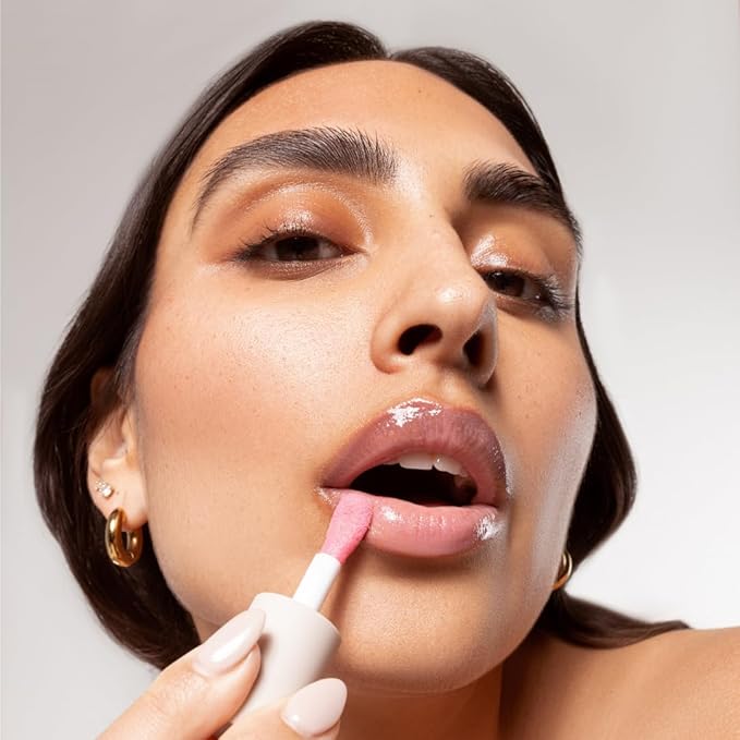 Karuna Skin - Tinted Lip Oil, Soothing & Moisturizing Lip Products with Peptides, Antioxidants, Hydrating Flattering Vegan Lip Tint, Float, 4.8 mL/0.19 fl. oz