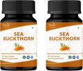 ORGANIC SPREE Sea Buckthorn 120 Tablets - Hippophae Rhamnoides - Hair, Skin and Nails* - 120tab - Pack of 2