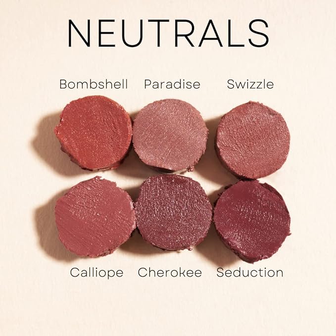 Honeybee Gardens Truly Natural Long Lasting Lipstick, Sweet Pea Lipstick, Vibrant Medium Pink, Naturally Hydrating & Nourishing, Vegan, Gluten-Free & Cruelty-Free, 0.11 oz / 3 g