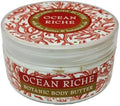 Greenwich Bay Trading Co. Scented Botanic Body Butter - Luxurious Hydration with Shea & Cocoa Butter, Enriched with Vitamin E - 8 Ounce Tub (8 oz., Ocean Riche)
