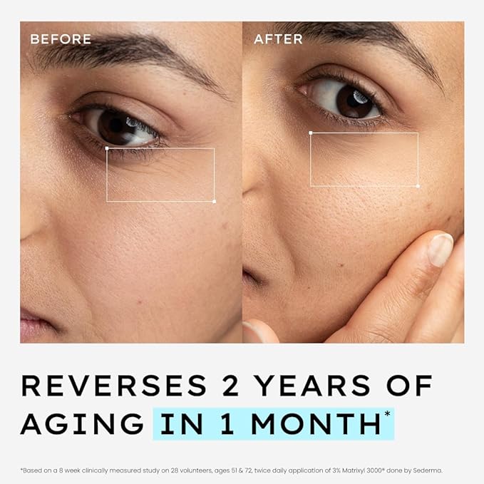Hyphen 10% Peptide with 2% Copper Peptide Face Serum | Advanced Youth Formula | Boosts Collagen & Elastin | All Skin Types - 18ml