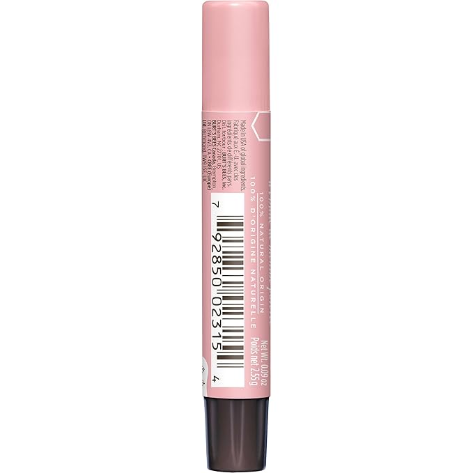 Burt's Bees Shimmer Lip Tint Set, Tinted Lip Balm Stick, Moisturizing for All Day Hydration with Natural Glowy Pigmented Finish & Buildable Color, Grapefruit (8-Pack)