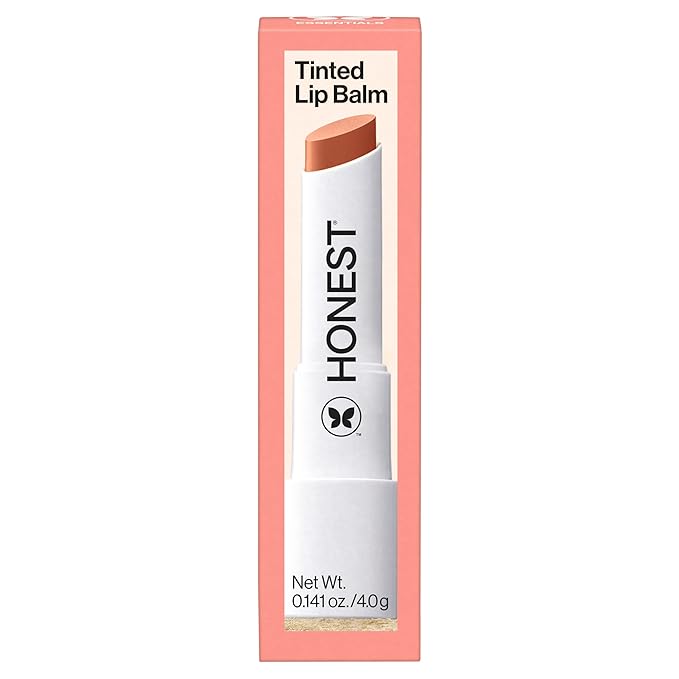 Honest Beauty Moisturizing Vegan Tinted Lip Balm, Antioxidant-Rich, Acai Extracts, Avocado Oil, Cruelty and Paraben-Free, Lychee Fruit