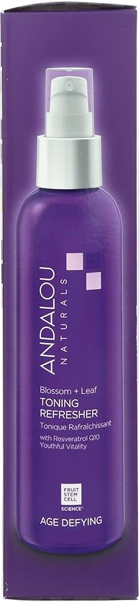 Andalou Naturals Blossom + Leaf Toning Refresher, 6 Ounce