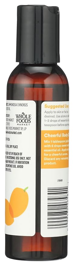 365 by Whole Foods Market, Fortifying Jojoba Oil, Skin & Hair Care, 4 Fl Oz