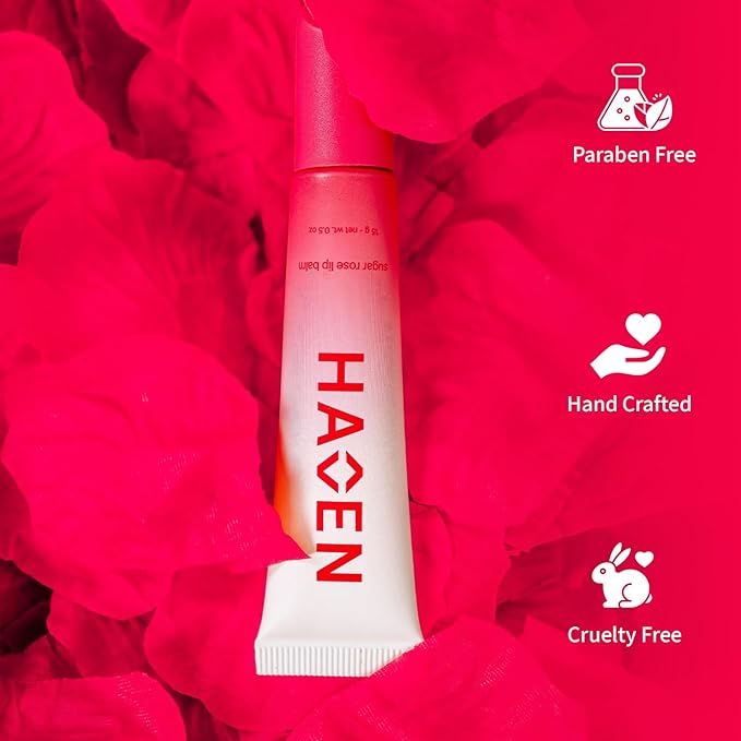 Granny's Sugar Rose Lip Balm – Rose-Tinted, Moisturizing & Nourishing | Natural, Organic Beeswax & Shea Butter |Paraben-Free for Soft, Hydrated Lips
